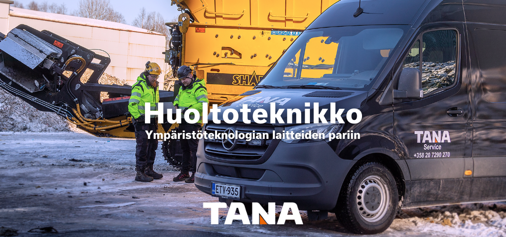 avoin työpaikka huoltoteknikko