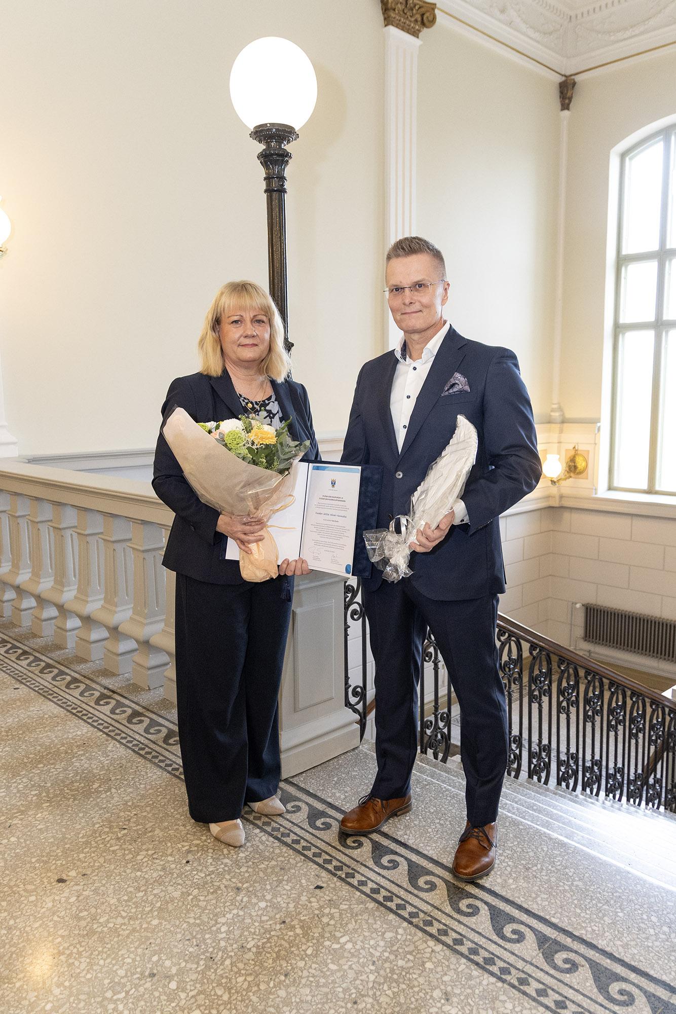 Tana Oy palkittiin vuoden 2026 Alvari -tunnustuksella